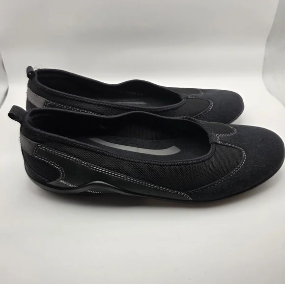 Ecco Ballerina Vibration Skimmer Ballet Flats Womens Size 40 Or 9.5 - Picture 2 of 7